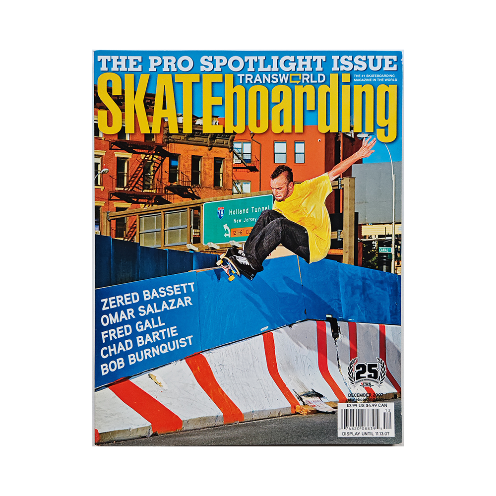 Transworld Skateboarding - december 2007 - vol. 25 issue 12