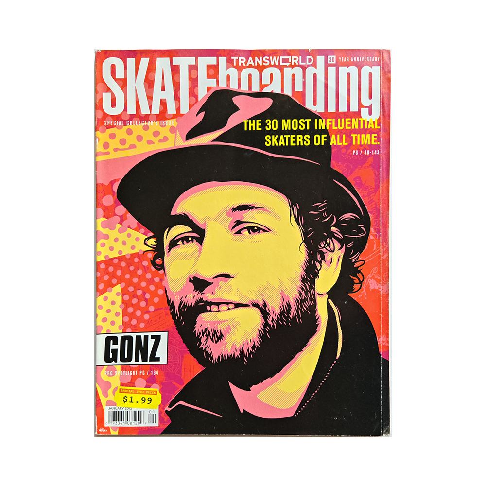 Transworld Skateboarding - january 2012 - vol. 30 issue 1