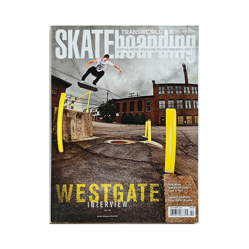 Transworld Skateboarding - october 2012 - vol. 30 issue 10