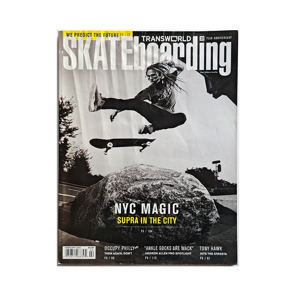 Transworld Skateboarding - february 2012 - vol. 30 issue 2