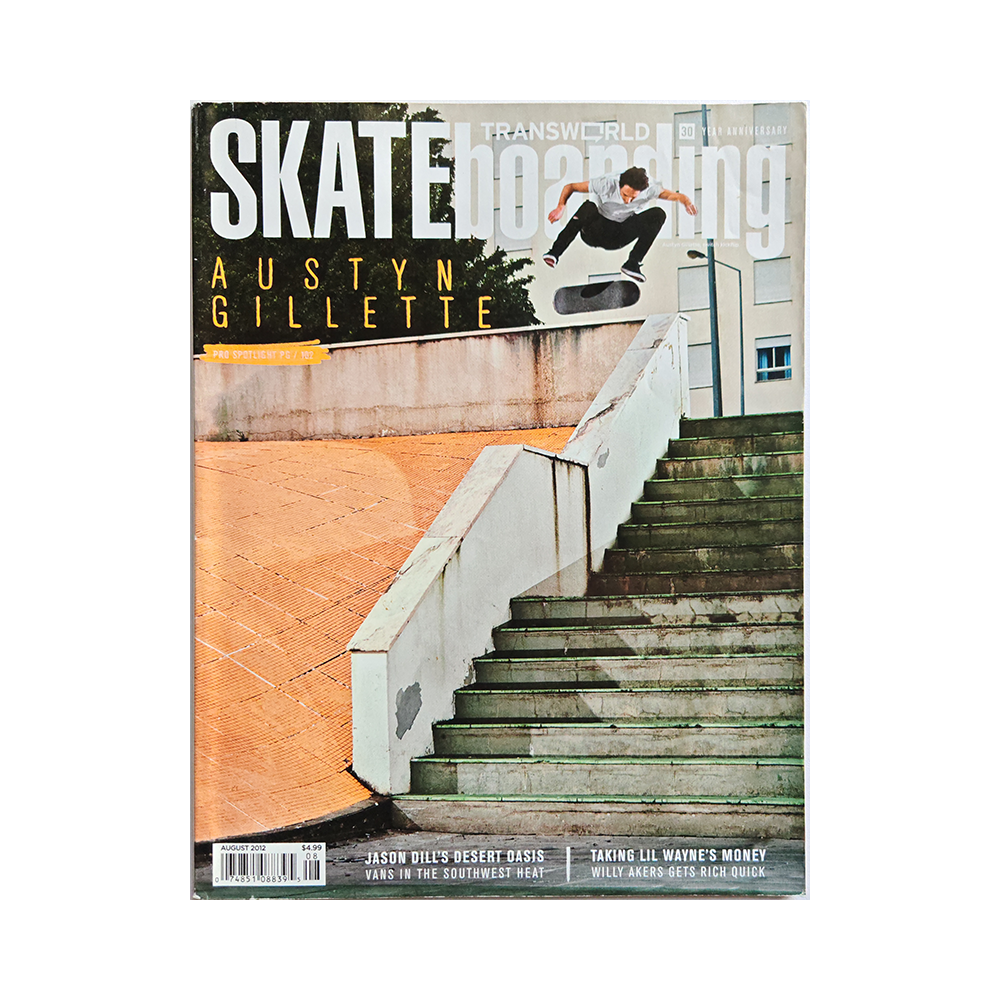 Transworld Skateboarding - august 2012 - vol. 30 issue 8