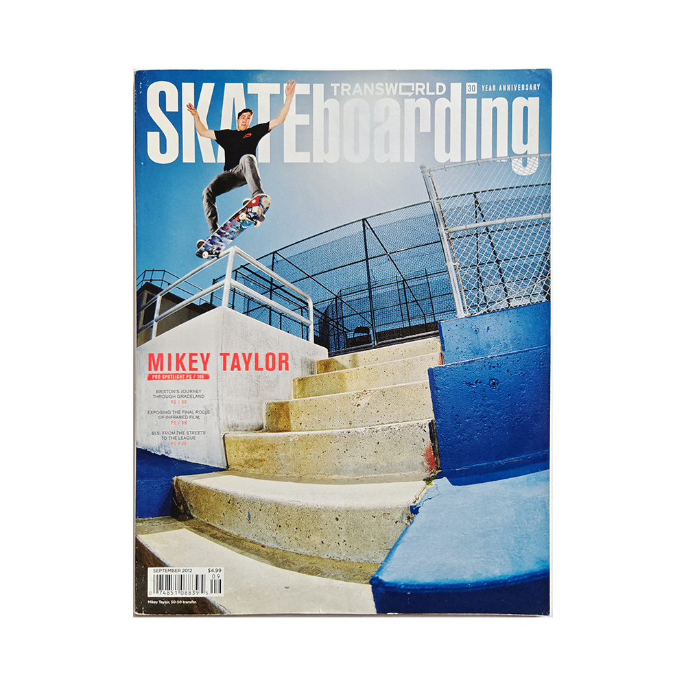 Transworld Skateboarding - september 2012 - vol. 30 issue 9