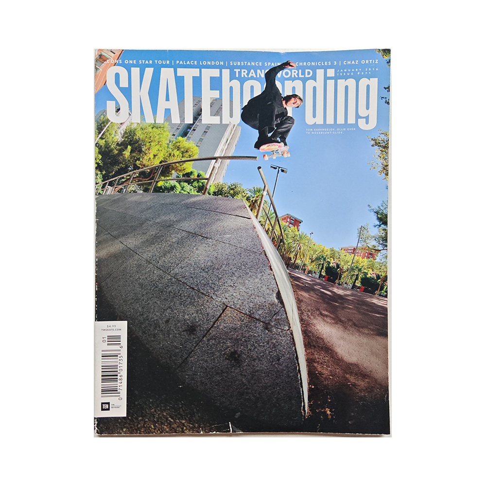 Transworld Skateboarding - january 2016 - issue 371 (vol. 34 issue 1)