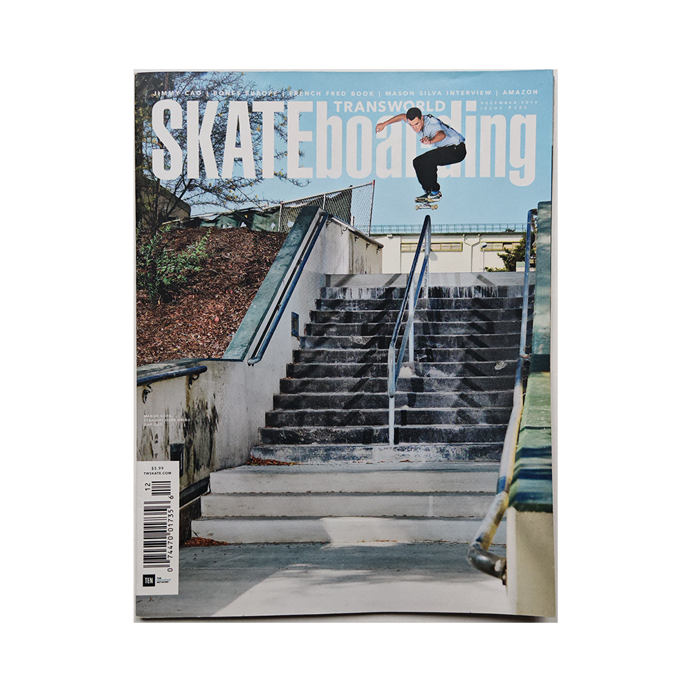 Transworld Skateboarding - december 2016 - issue 382 (vol. 34 issue 12)