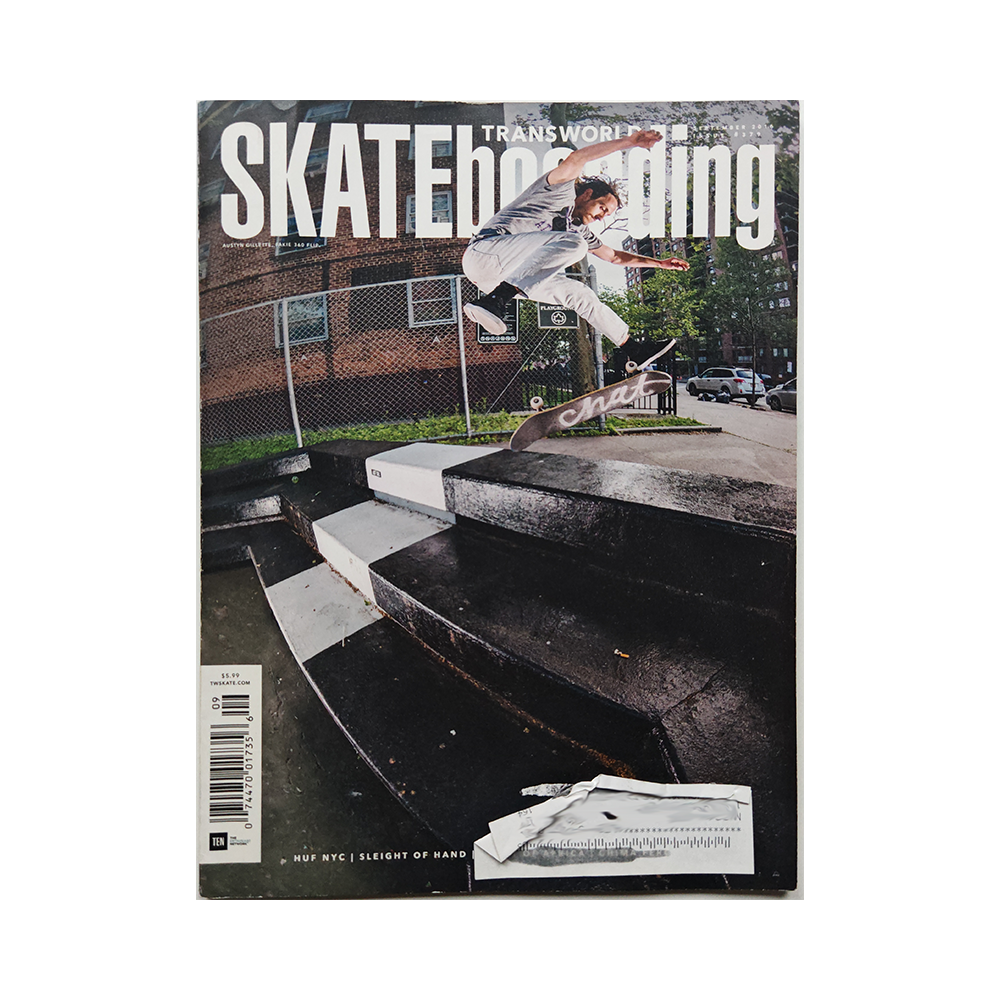 Transworld Skateboarding - september 2016 - issue 379 (vol. 34 issue 9)