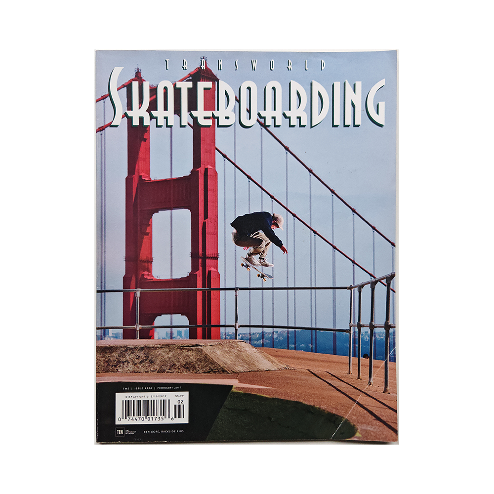 Transworld Skateboarding - february 2017 - issue 384 (vol. 35 issue 2)