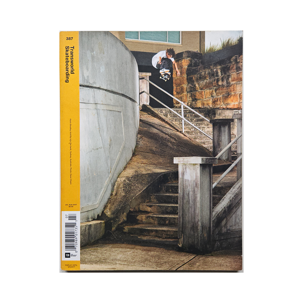 Transworld Skateboarding - july/august 2017 - issue 387 (vol. 35 issue 5)