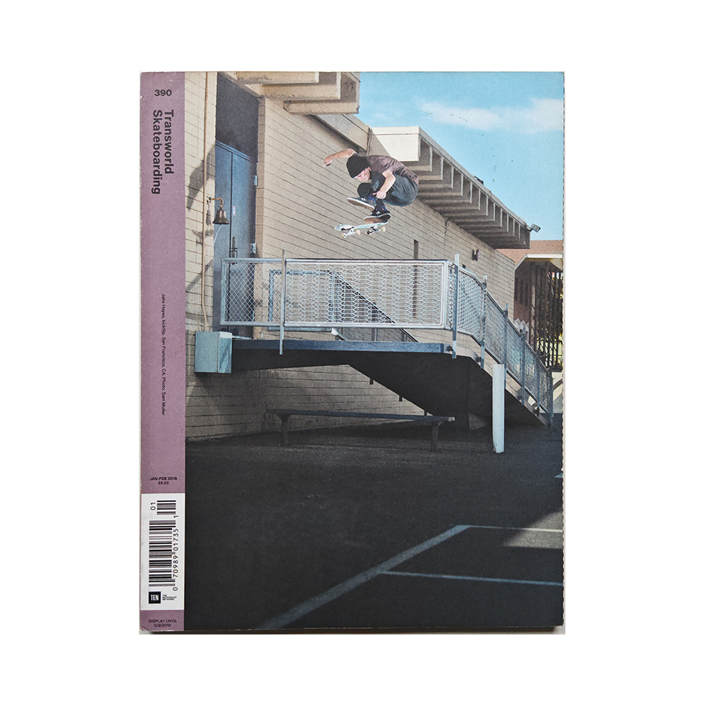 Transworld Skateboarding - january/february 2018 - issue 390 (vol. 36 issue 1)