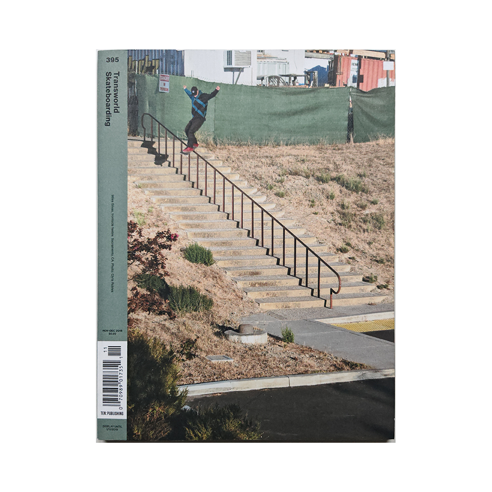 Transworld Skateboarding - september/october 2018 - issue 394 (vol. 36 issue 5)