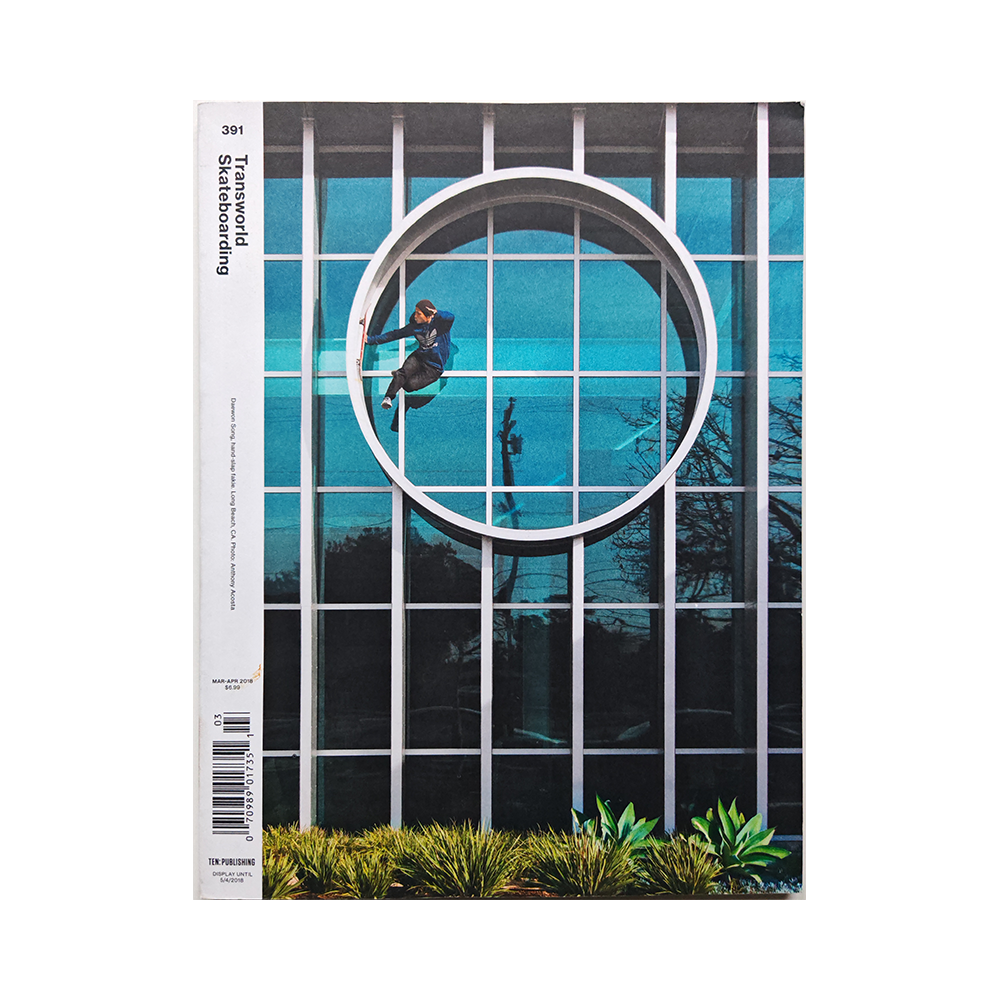 Transworld Skateboarding - march/april 2018 - issue 391 (vol. 36 issue 2)