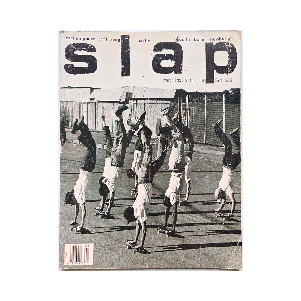 Slap Magazine - march 1995 - vol. 4 issue 3