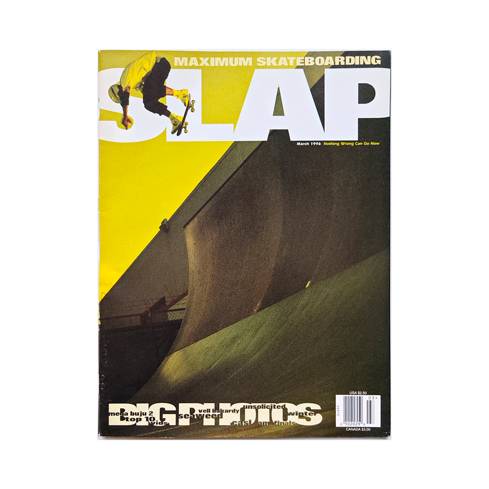 Slap Magazine - march 1996 - vol. 5 issue 3