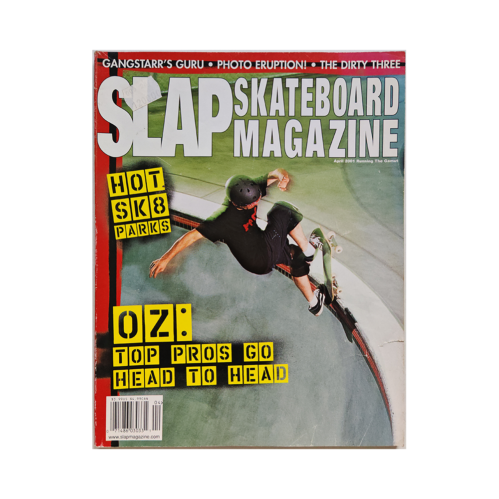 Slap Magazine - april 2001 - vol. 10 issue 4