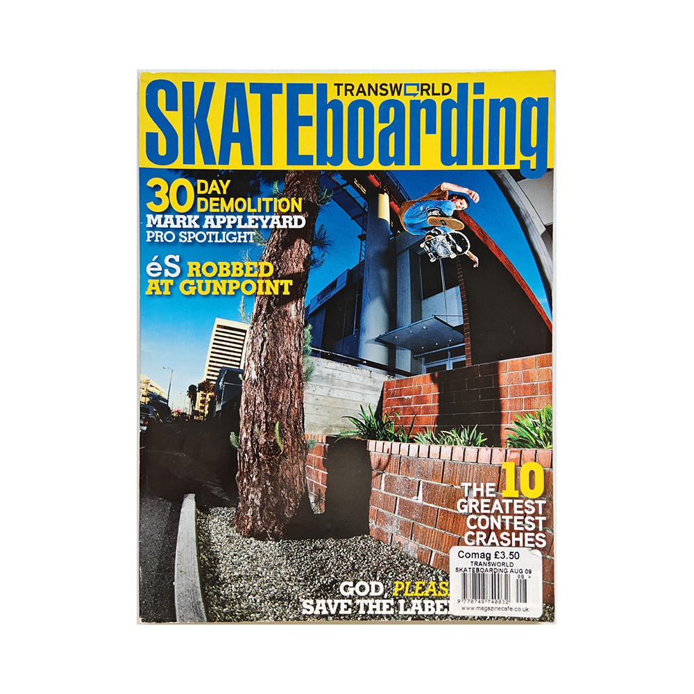 Transworld Skateboarding - august 2009 - vol. 27 issue 8