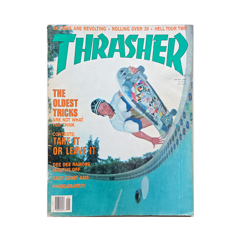 Thrasher - january 1988 - issue 83