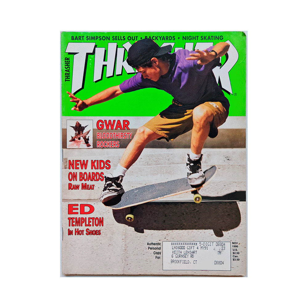 Thrasher - november 1990 - issue 117
