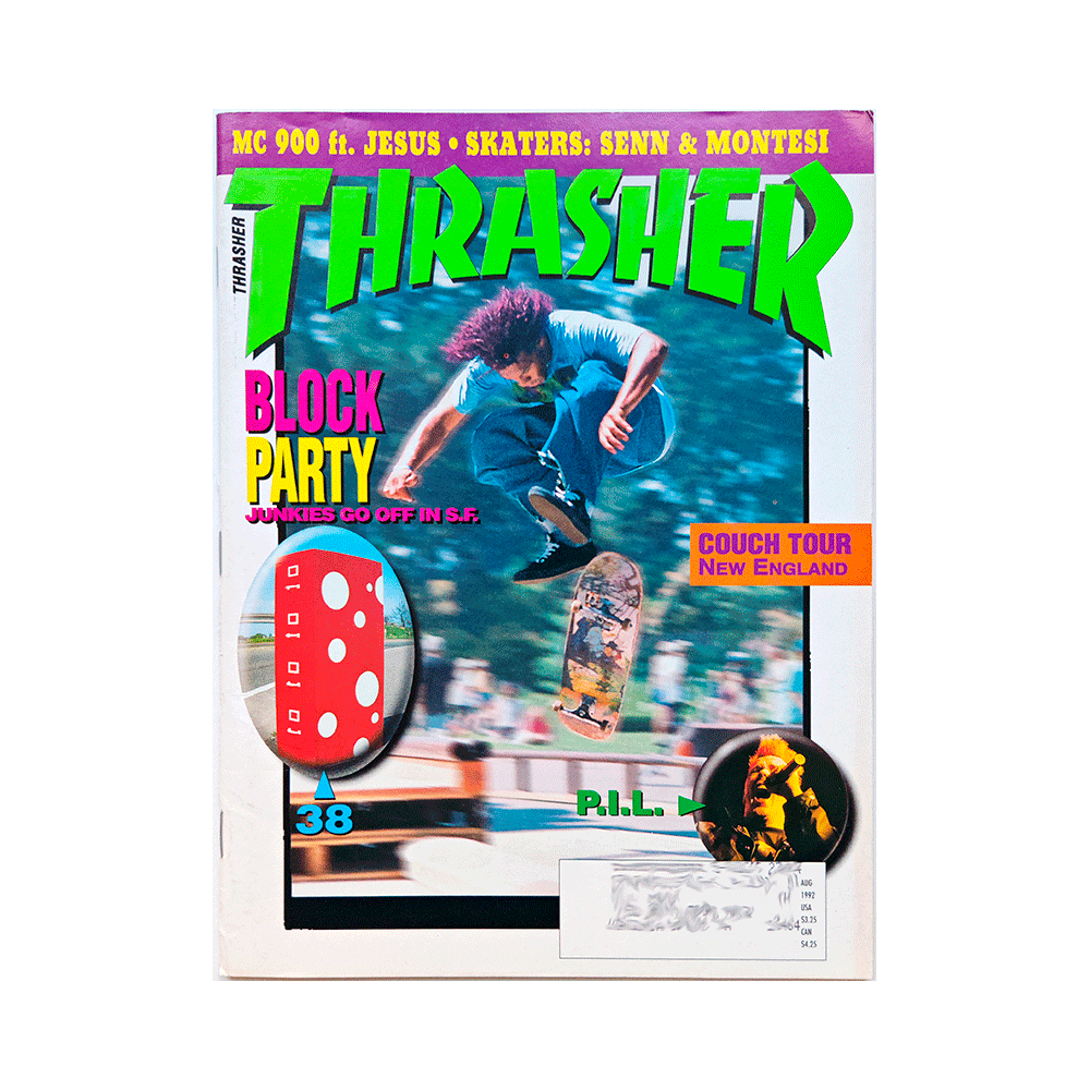 Thrasher - august 1992 - issue 138
