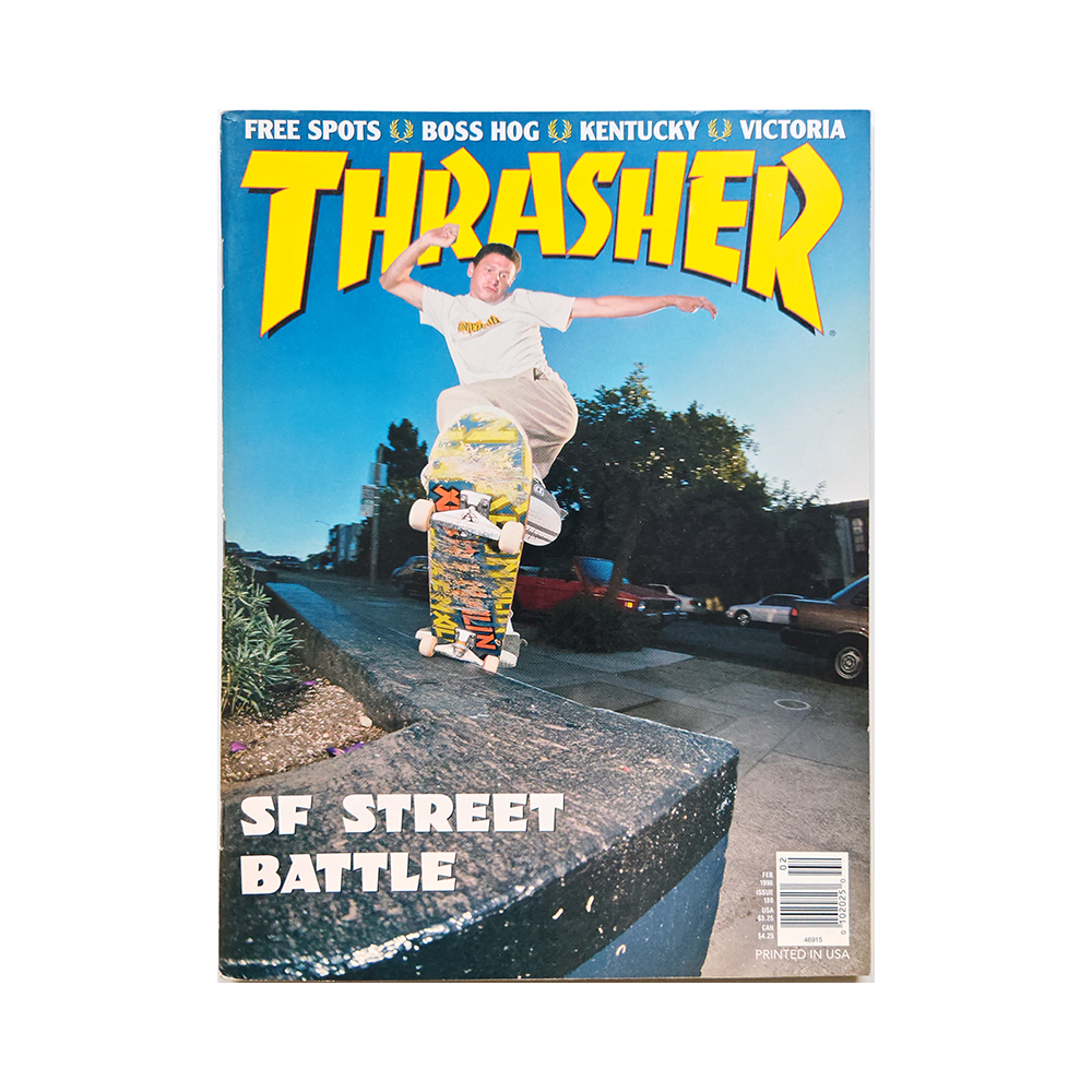 Thrasher - february 1996 - issue 180