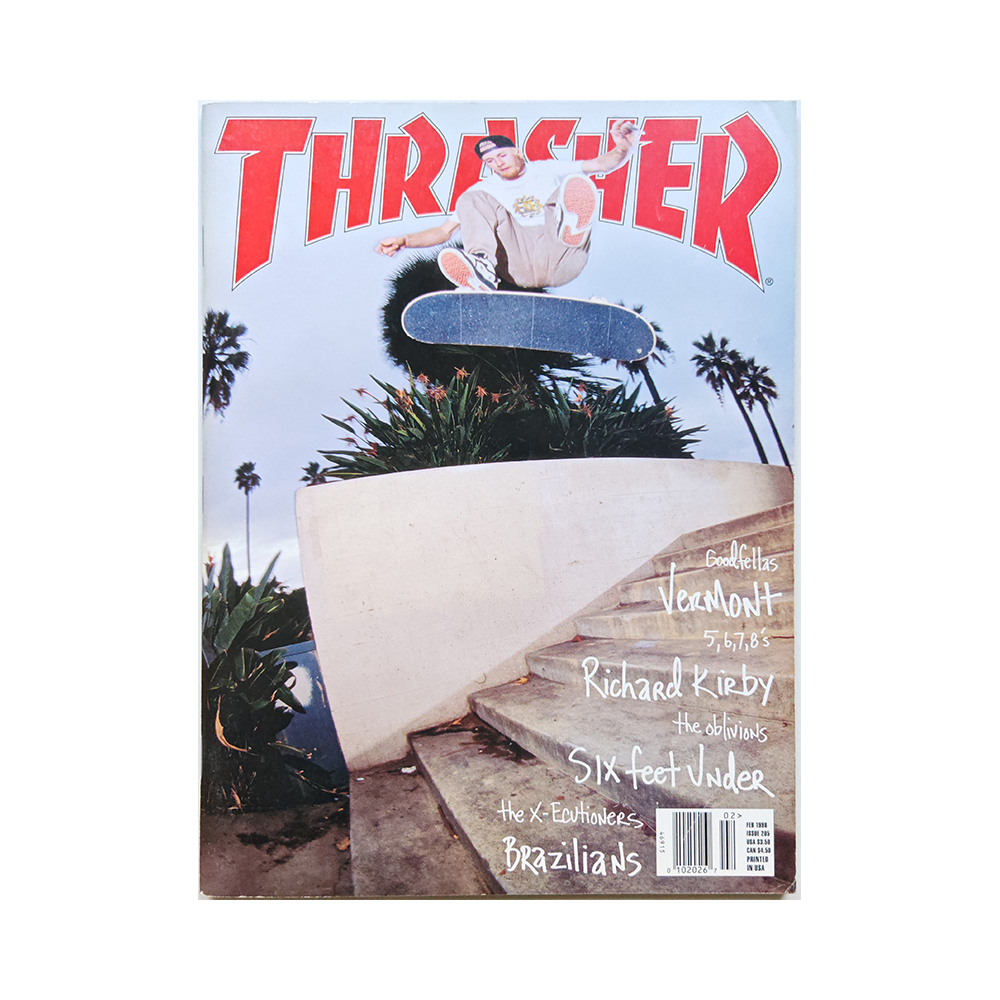 Thrasher - february 1998 - issue 205