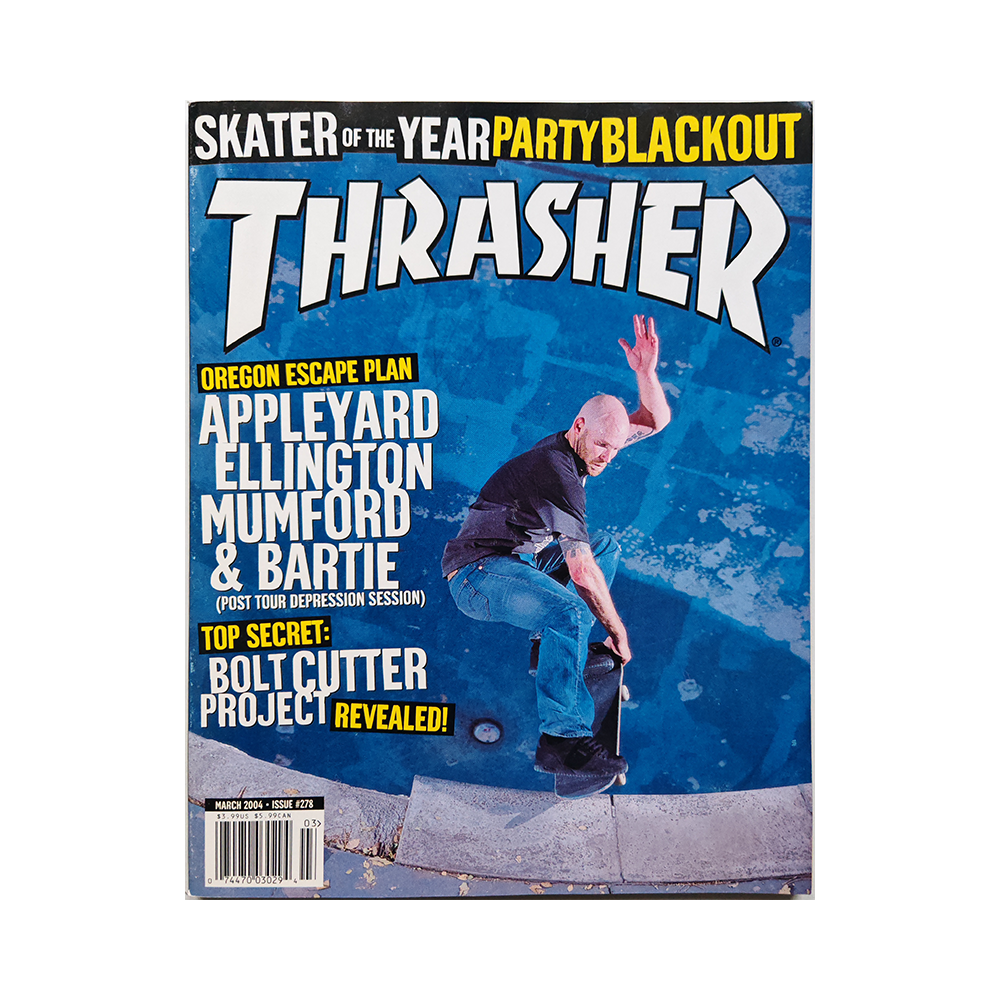 Thrasher - march 2004 - issue 278