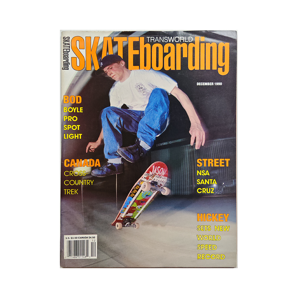 Transworld Skateboarding - december 1990 - vol. 8 issue 12