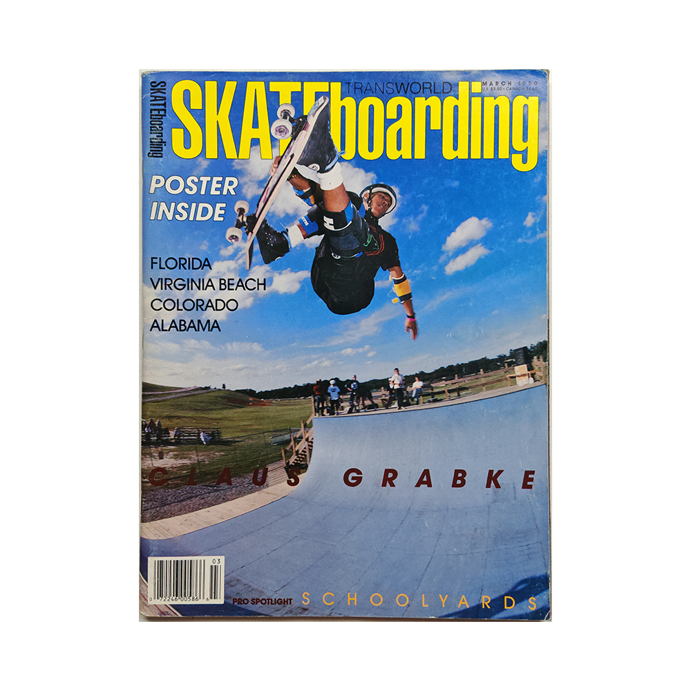 Transworld Skateboarding - march 1990 - vol. 8 issue 3
