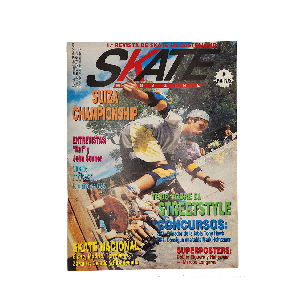 Skate Magazine - november 1990 - vol. 1 issue 8