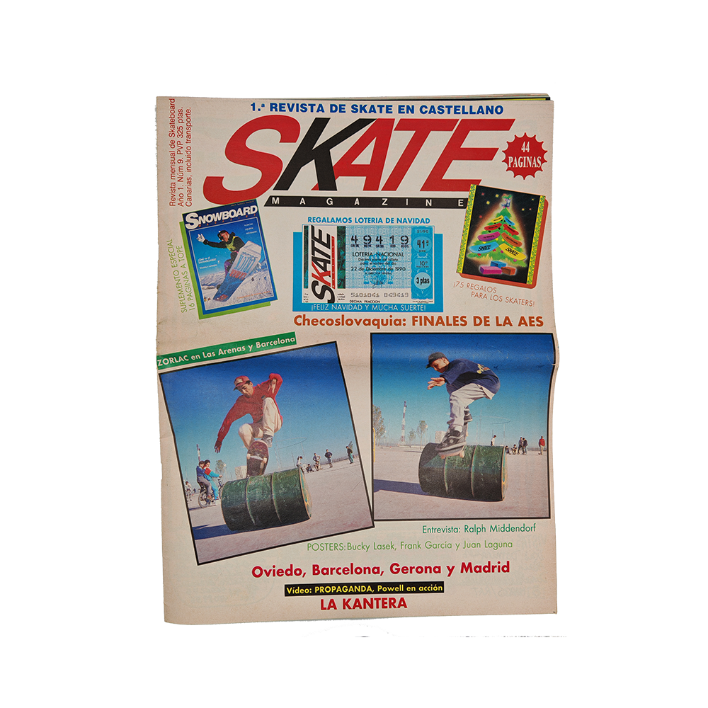 Skate Magazine - december 1990 - vol. 1 issue 9
