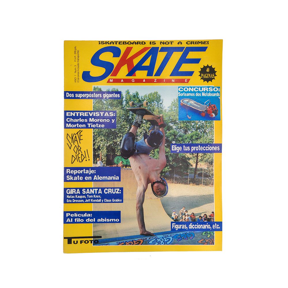 Skate Magazine - june 1990 - vol. 1 issue 3