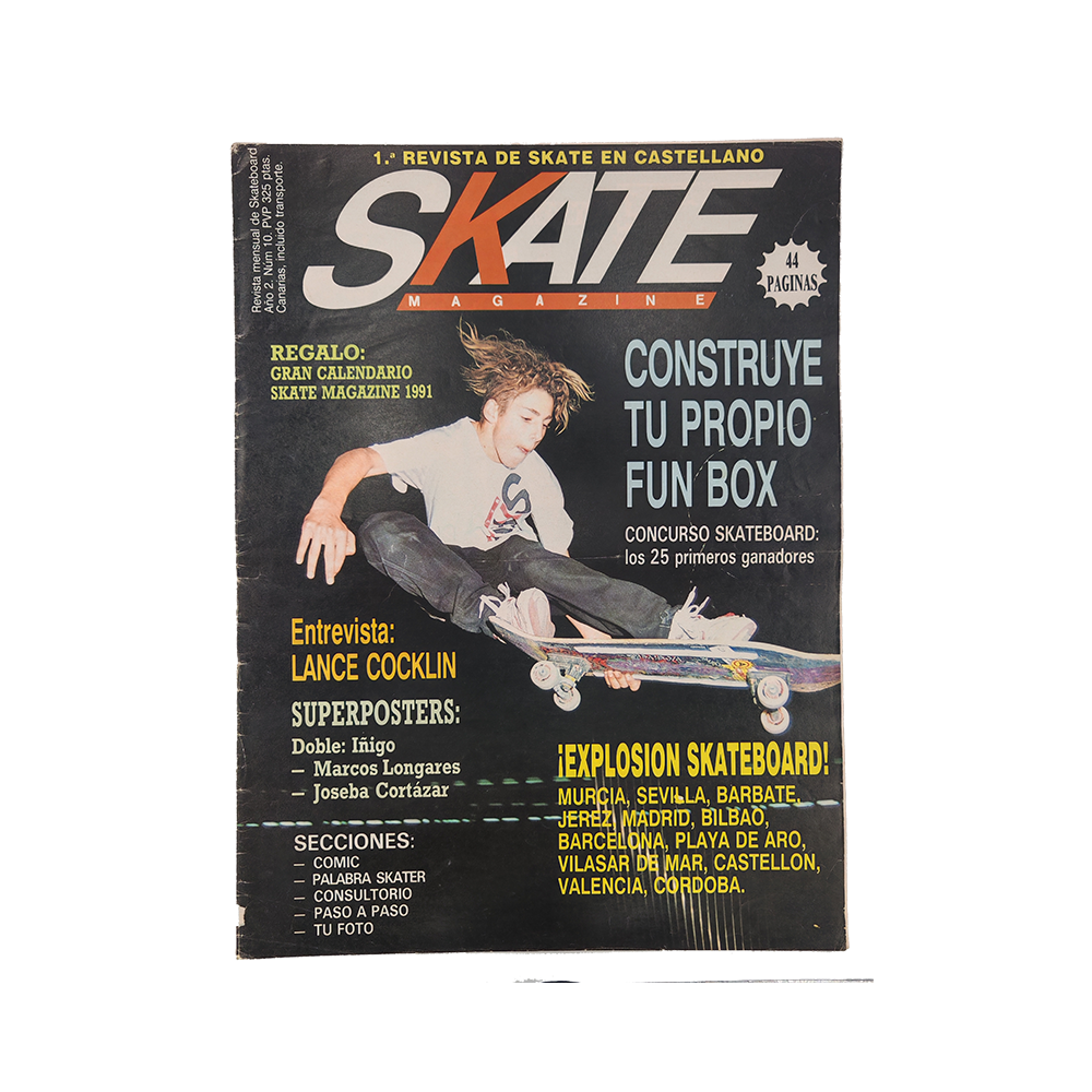 Skate Magazine - january 1991 - vol. 2 issue 10