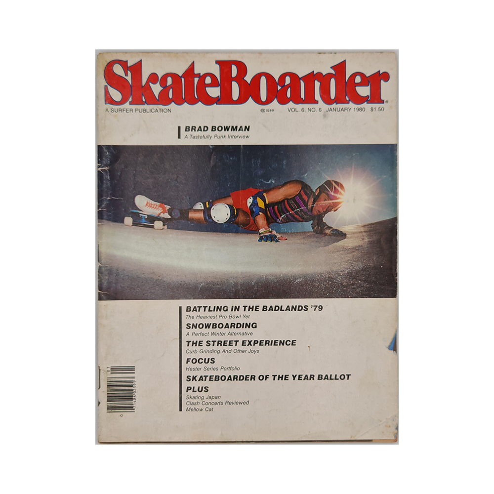 Skateboarder - january 1980 - vol. 6 issue 6