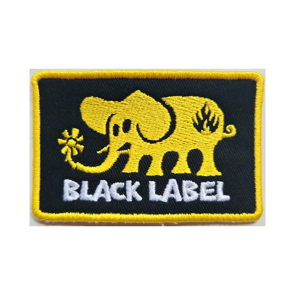 Patch - Black Label - Elephant