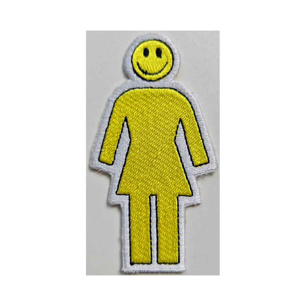 Patch - Girl - Smiley