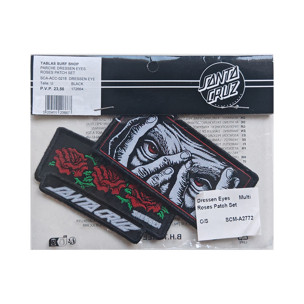 Patch - Santa Cruz - Dressen 3 pack