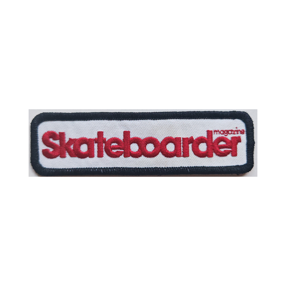 Patch - Skateboarder magazine - Bar Logo