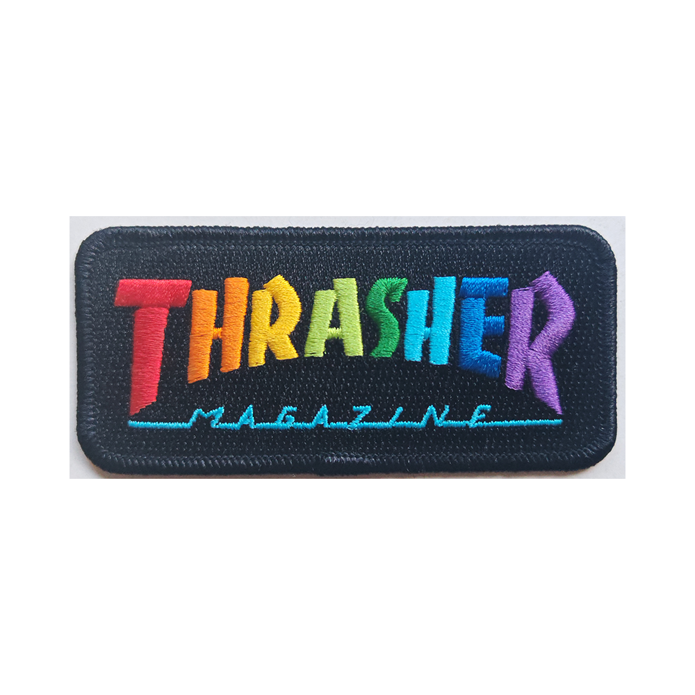 Patch - Thrasher - Rainbow Mag