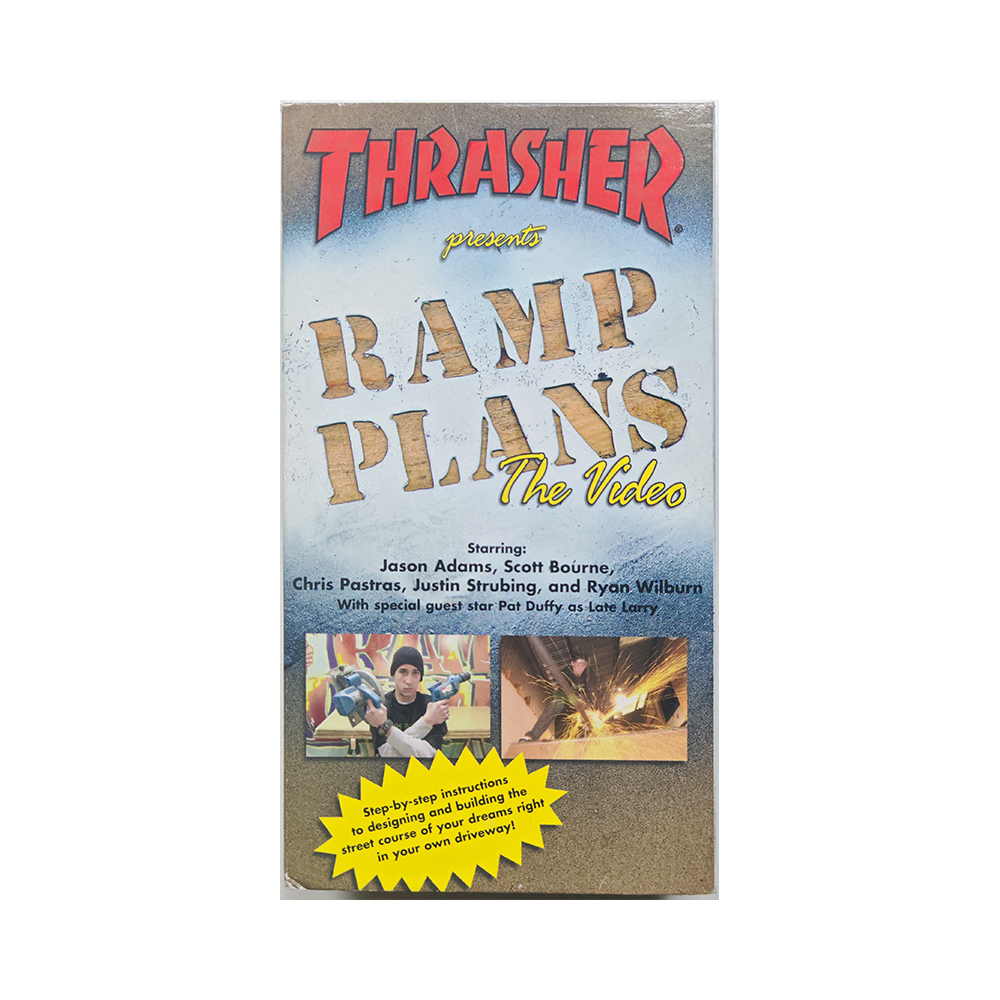 Thrasher Magazine - Ramp Plans - 2000
