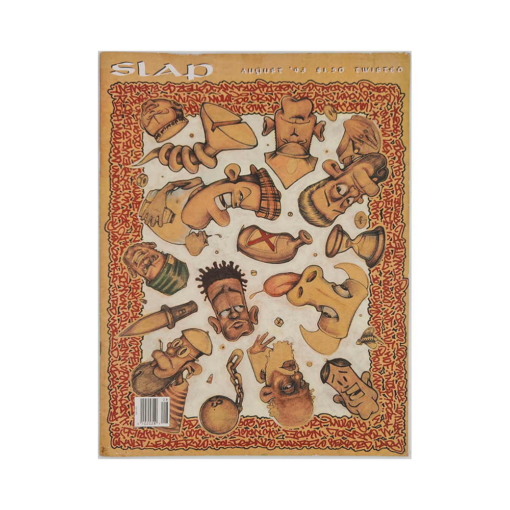Slap Magazine - august 1993 - vol. 2 issue 8