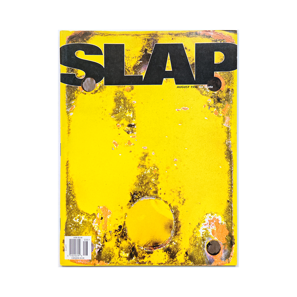 Slap Magazine - august 1996 - vol. 5 issue 8