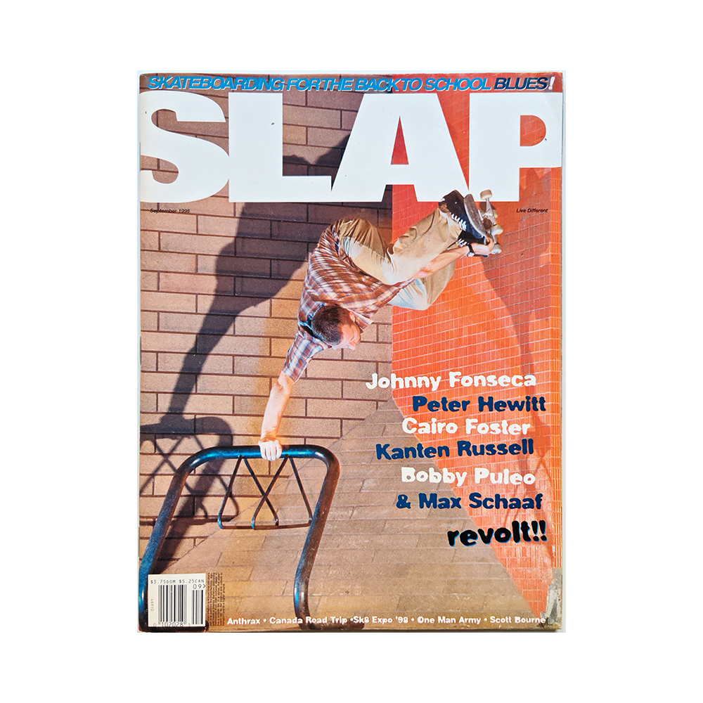 Slap Magazine - september 1998 - vol. 7 issue 9