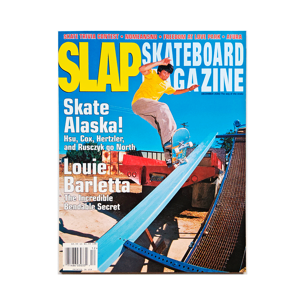 Slap Magazine - december 2000 - vol. 9 issue 12