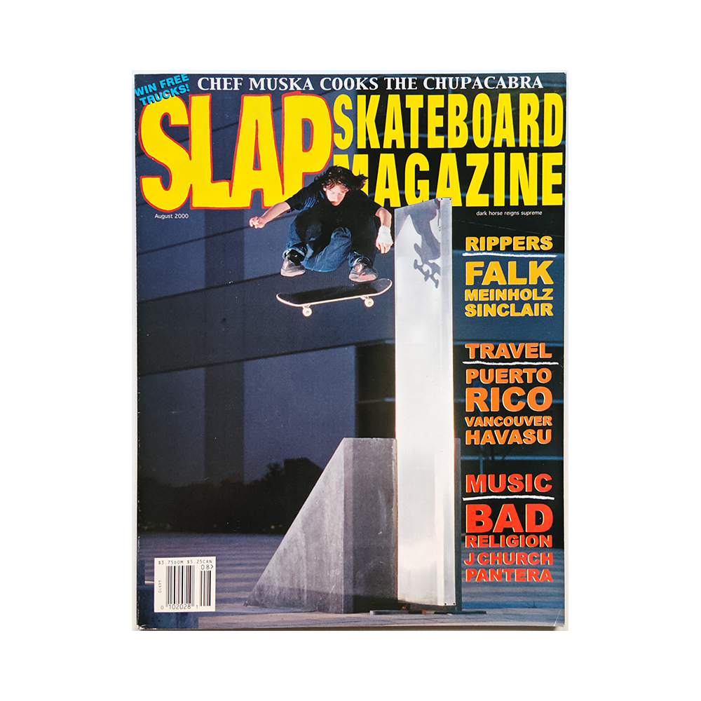 Slap Magazine - august 2000 - vol. 9 issue 8