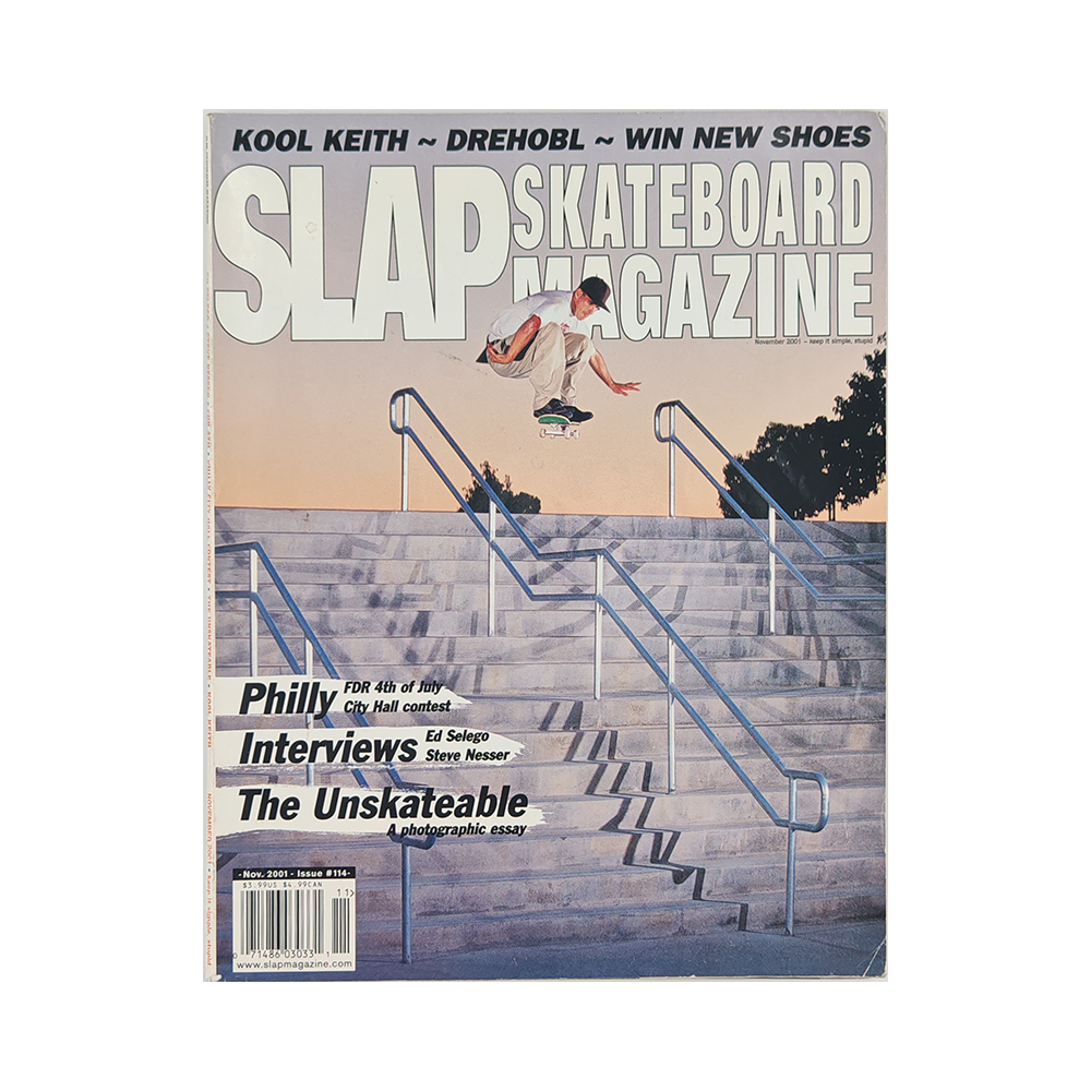 Slap Magazine - november 2001 - issue 114 (vol. 10 issue 11)
