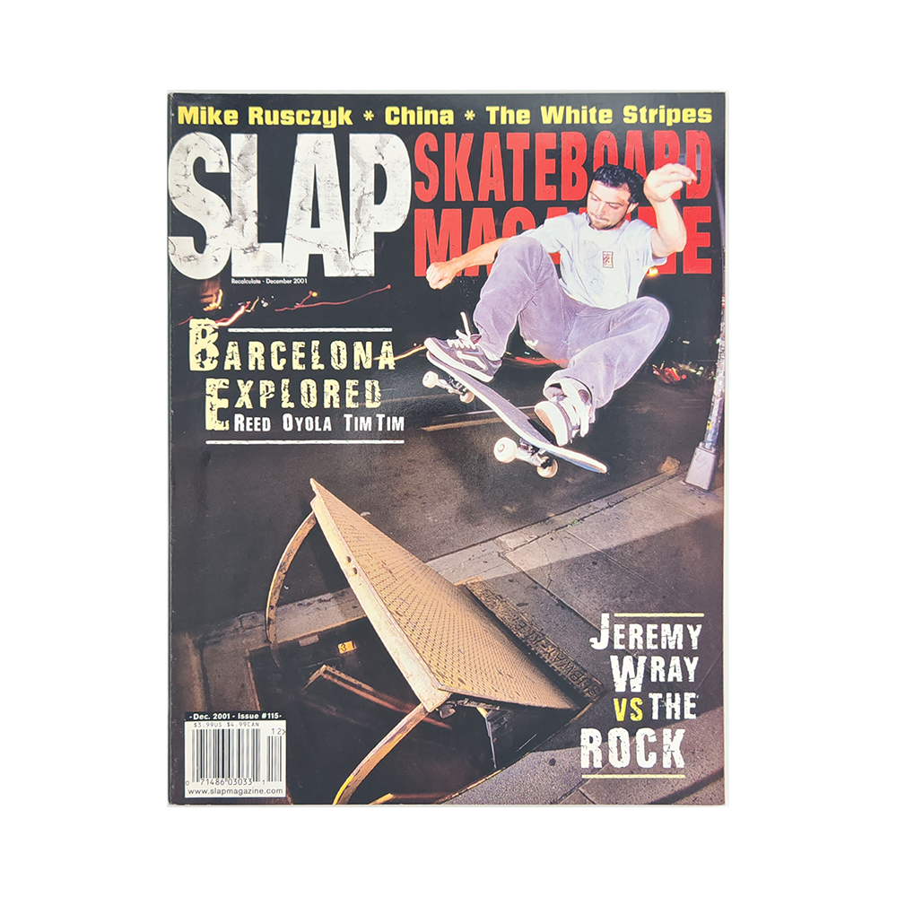 Slap Magazine - december 2001 - issue 115 (vol. 10 issue 12)