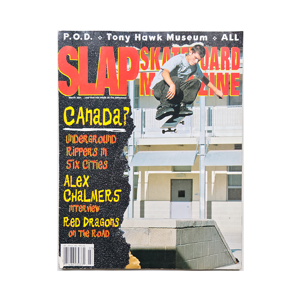 Slap Magazine - march 2001 - vol. 10 issue 3