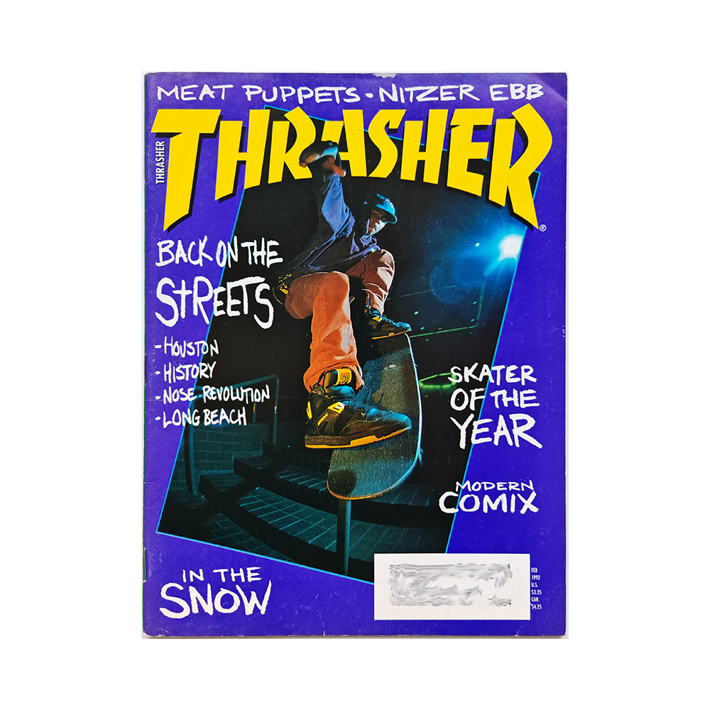 Thrasher - february 1992 - issue 132