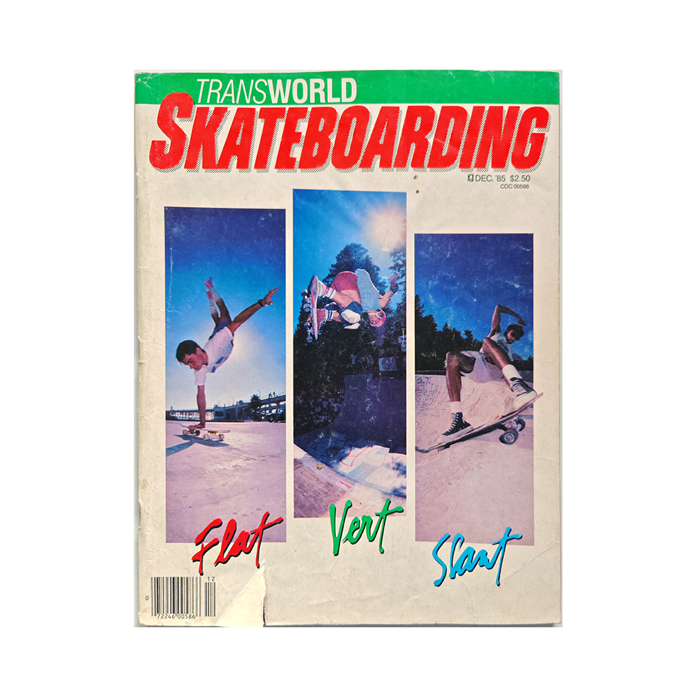 Transworld Skateboarding - december 1985 - vol. 3 issue 6