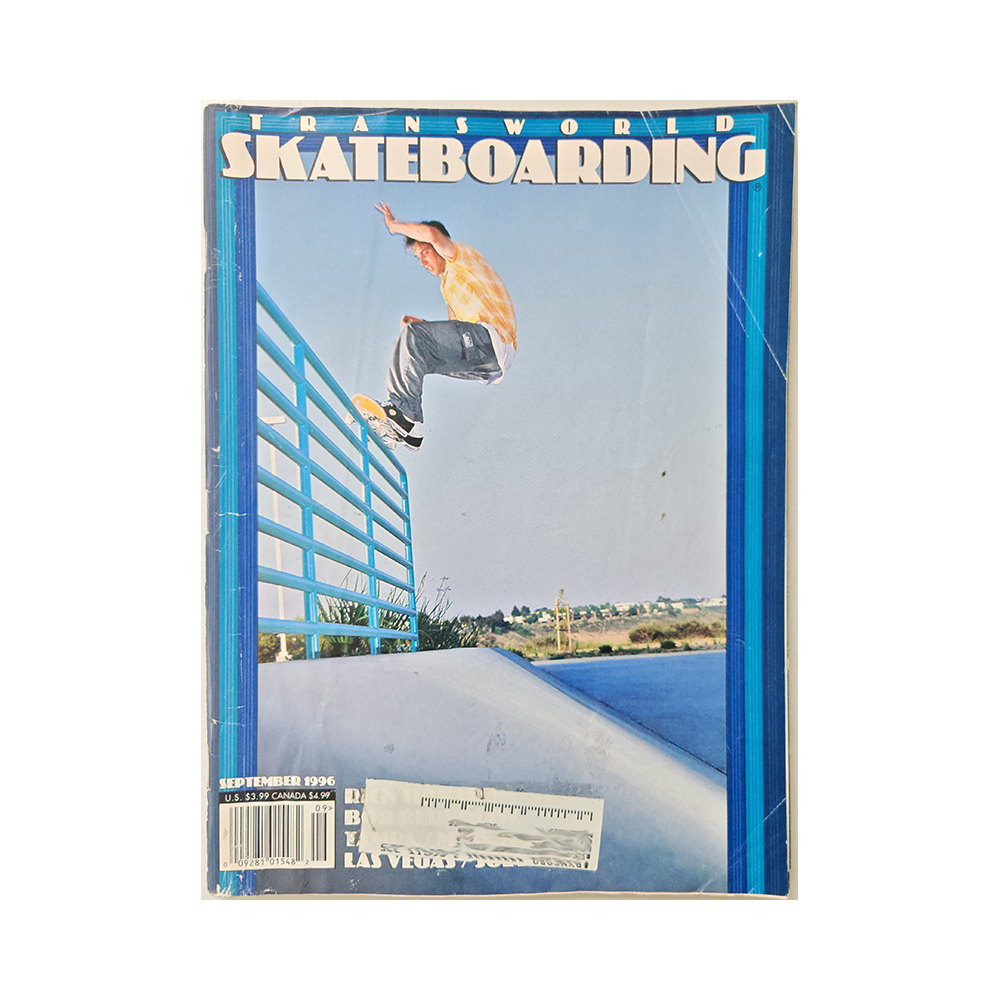 Transworld Skateboarding - september 1996 - vol. 14 issue 9