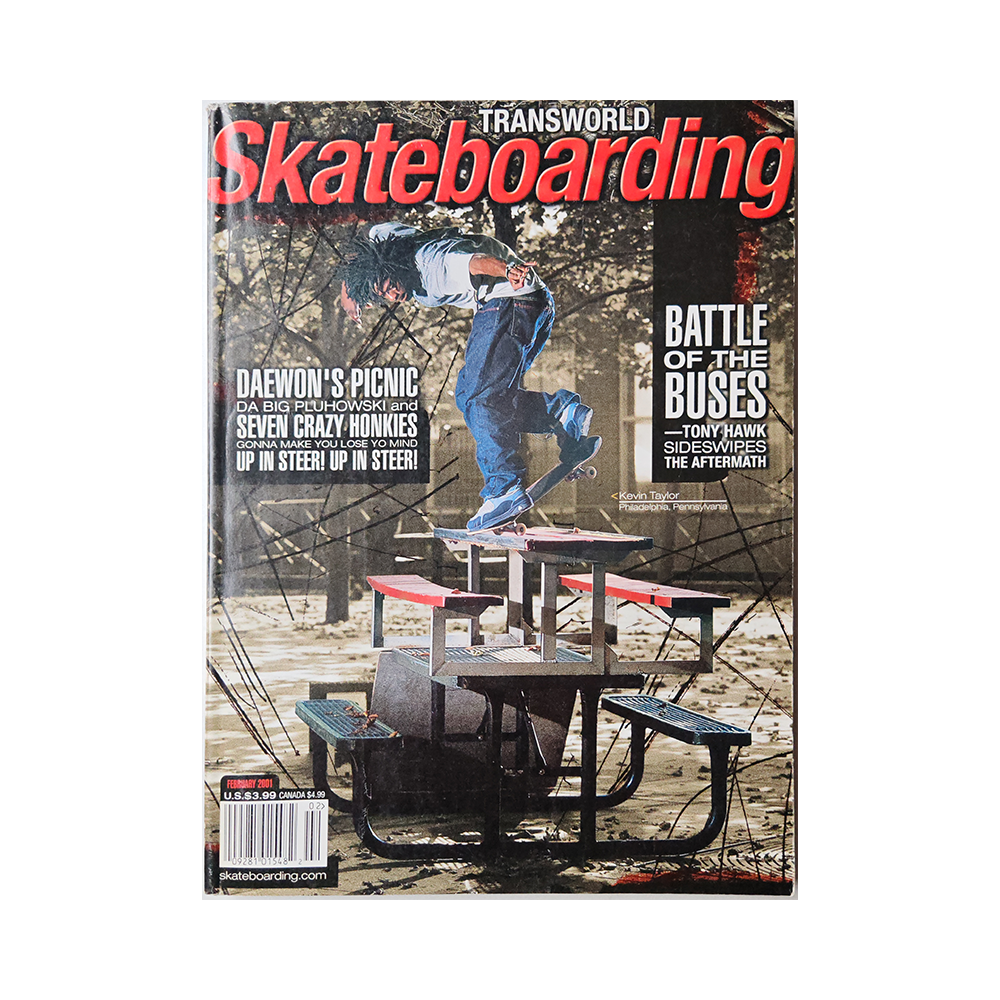 Transworld Skateboarding - february 2001 - vol. 19 issue 2