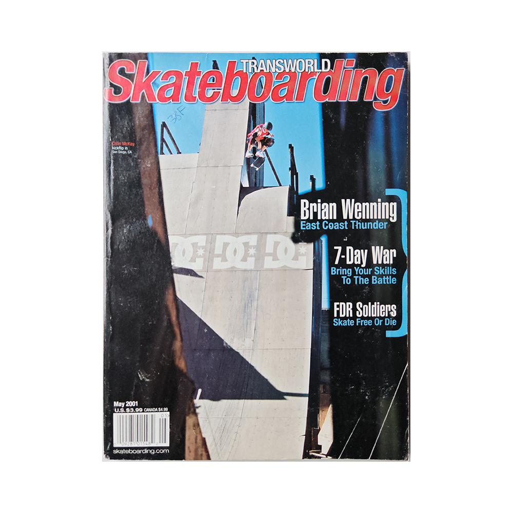Transworld Skateboarding - may 2001 - vol. 19 issue 5